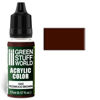 Acrylfarbe Redwood Brown (17 ml)