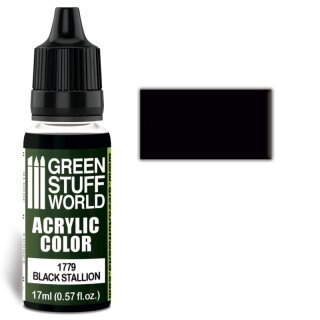Acrylfarbe Black Stallion (17 ml)