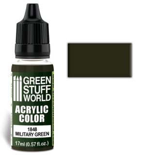 Acrylfarbe Military Green (17 ml)