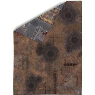 Double sided G-Mat: Quarantine and Fallout Zone (44&quot;x60&quot;)