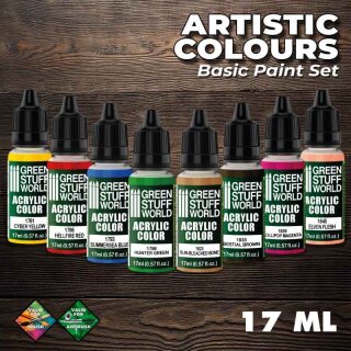 Acrylfarbe Farbset - Basic (8)