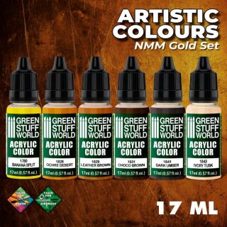 Acrylfarbe Farbset - NMM Gold (6)