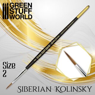 Gold Series - Sibirischer Kolinsky Haarpinsel - 2