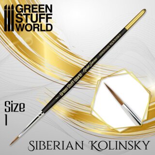 Gold Series - Sibirischer Kolinsky Haarpinsel - 1