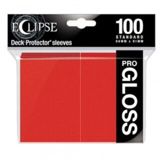 Kopie von UP - Standard Sleeves - Gloss Eclipse - Apple Red (100)