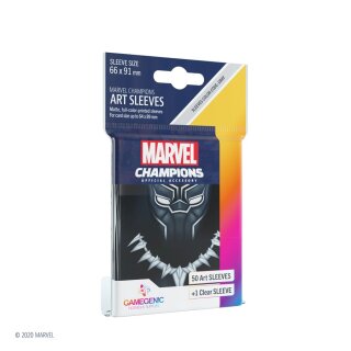 Gamegenic - Marvel Champions Art Sleeves - Black Panther (50 + 1)