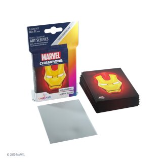 Gamegenic - Marvel Champions Art Sleeves - Iron Man (50 + 1)