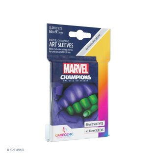 Gamegenic - Marvel Champions Art Sleeves - She-Hulk (50 +1)