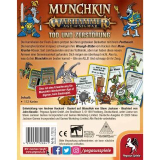 Munchkin Warhammer: Age of Sigmar - Tod und Zerst&ouml;rung (DE)