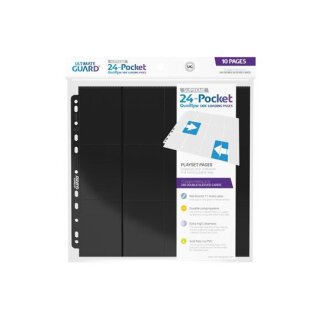 Ultimate Guard 24-Pocket QuadRow Pages Side-Loading Schwarz (10)