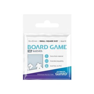 Ultimate Guard Premium Soft Sleeves f&uuml;r Brettspielkarten Quadratisch Klein (50)