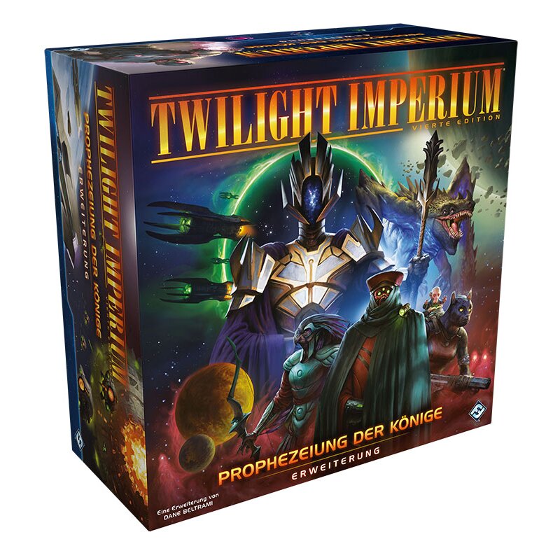 Folded Space Prophezeiung der Könige Schachteleinsatz Twilight Imperium
