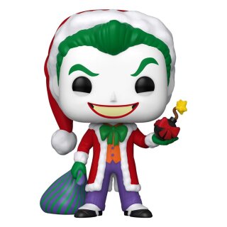 DC Comics POP! Heroes Vinyl Figur DC Holiday: The Joker as Santa 9 cm