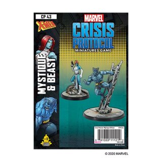 Marvel Crisis Protocol: Mystique and Beast (EN)