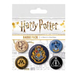 Harry Potter: Badge Pack - Hogwarts