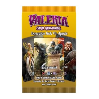 Valeria: Expansion Pack #3 Agents (EN)