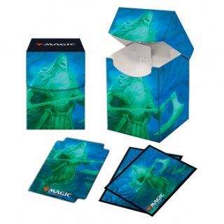 UP - Magic: The Gathering Jan21 PRO 100+ Deck Box and 100ct sleeves (Commander Art 2)