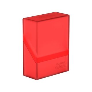 Ultimate Guard Boulder Deck Case 40+ Standardgr&ouml;&szlig;e Ruby