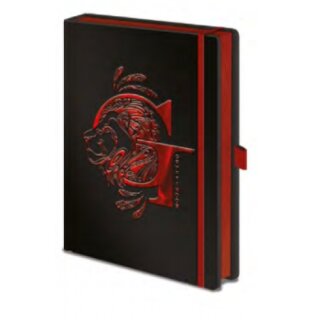 Harry Gryffindor Foil - Premium Notebook