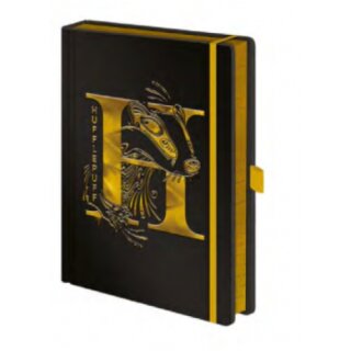 Harry Potter Premium Notebook A5 - Hufflepuff Foil