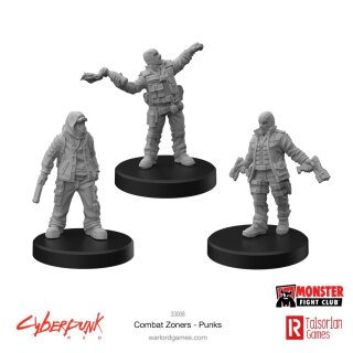 MFF - Cyberpunk Red - Combat Zoners Punks (3) (EN)
