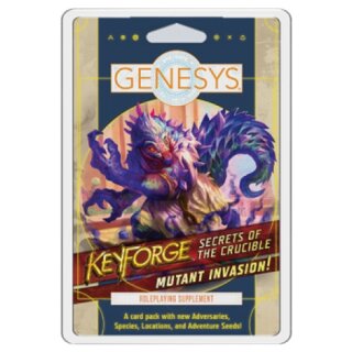 Genesys RPG Keyforge Secrets of the Crucible: Mutant Invasion (EN)
