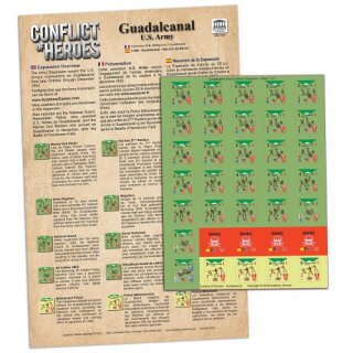 Conflict of Heroes | Guadalcanal Army Expansion (EN)
