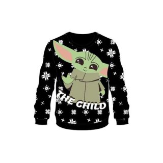 Star Wars The Mandalorian Pullover Christmas The Child