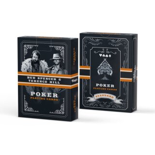 Bud Spencer &amp; Terence Hill Poker Spielkarten Western (EN)