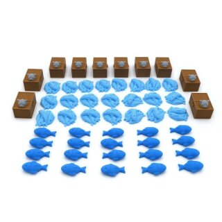 Upgrade Kit for Isle of Cats &ndash; 52 Pieces
