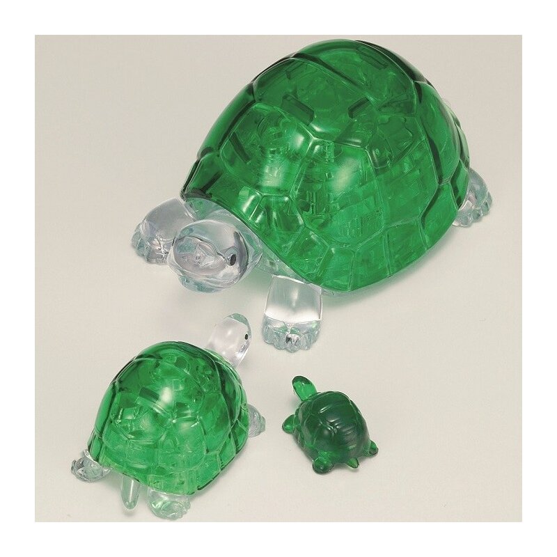 3D Crystal Puzzle Schildkröten 37 Teile 
