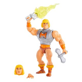 ** % SALE % ** Masters of the Universe Deluxe Actionfigur 2021 He-Man 14 cm