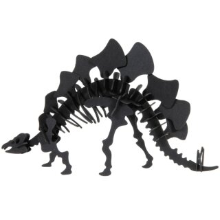 3D-Modell, Stegosaurus, Spezialkarton, gelasert