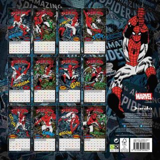 Danilo Calendar - Spiderman Square (EN)