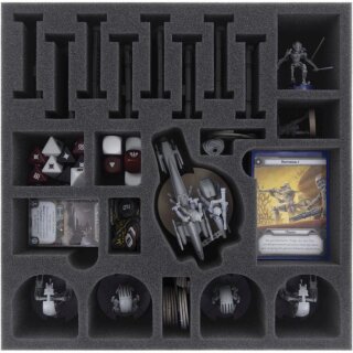 Feldherr Schaumstoff-Set f&uuml;r Star Wars: Legion Klonkriege - Grundspielbox