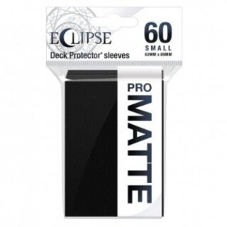 UP - Eclipse Matte Small Sleeves: Jet Black (60)