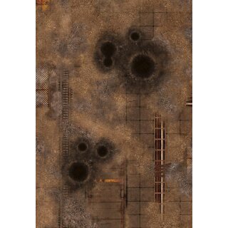 Double sided G-Mat: Quarantine and Fallout Zone (44&quot;x30&quot;)