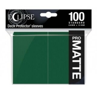 UP - Eclipse Matte Standard Sleeves: Forest Green (100)