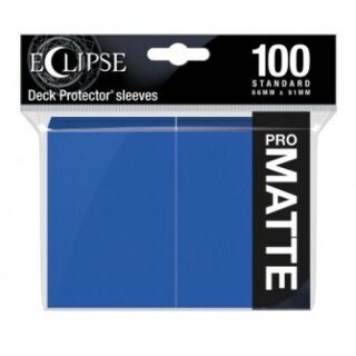 UP - Eclipse Matte Standard Sleeves: Pacific Blue (100)