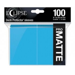 UP - Eclipse Matte Standard Sleeves: Sky Blue (100)