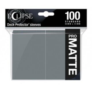 UP - Eclipse Matte Standard Sleeves: Smoke Grey (100)