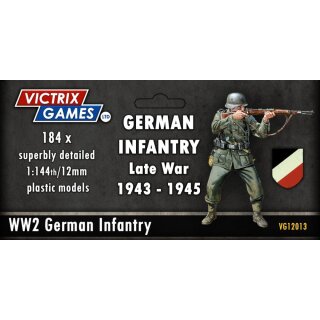 German infantry and heavy weapons