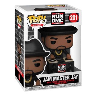 Run DMC POP! Rocks Vinyl Figur Jam Master Jay 9 cm