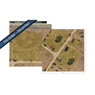 World of Tanks - Summer Game Mat double sided neoprene map 36&quot;x36&quot;