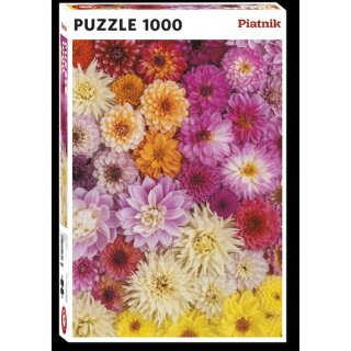 Puzzle - Dahlien (1000 Teile)