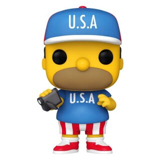 Simpsons POP! Animation Vinyl Figur USA Homer 9 cm