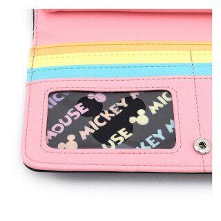 LF Disney Mickey Mouse Pastel Rainbow Wallet