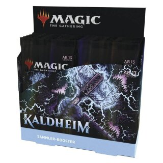 Magic the Gathering Kaldheim Collector Booster Display (12) (DE)