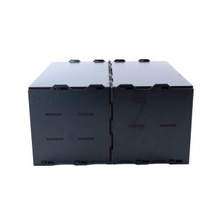 Black Paint Rack: Schrank mit 6 Schubladen