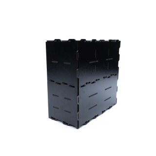 Black Paint Rack: Schrank mit 6 Schubladen